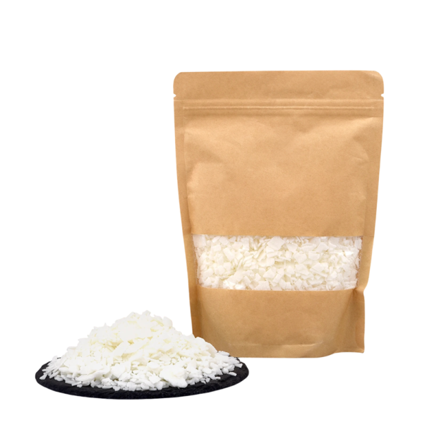 250 g Naturlig flager af soyavoks til håndlavede stearinlys Hjemmelavet skabelse af duftende dekorative stearinlys Håndværksråvare i kraftpapir emballage 1