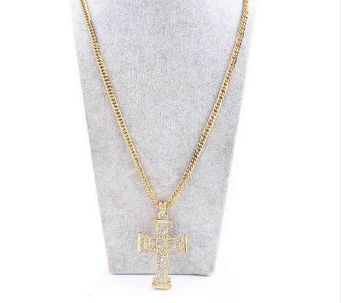 Damhalsband CROSS J1215 guld