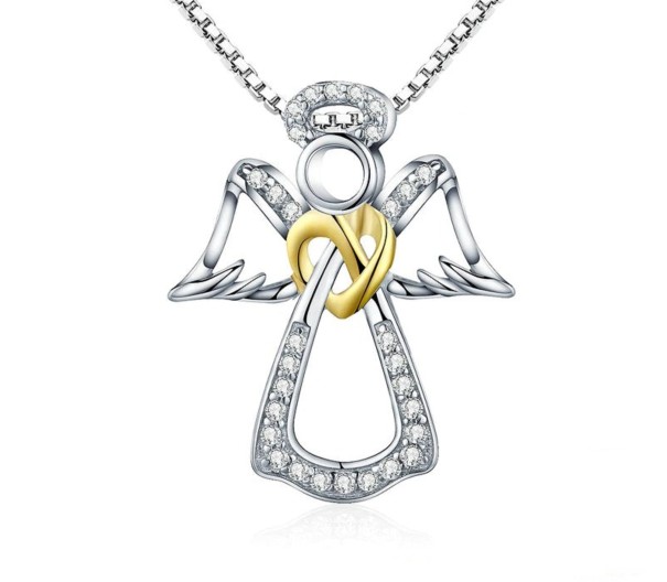 Damhalsband med ängel G503 1