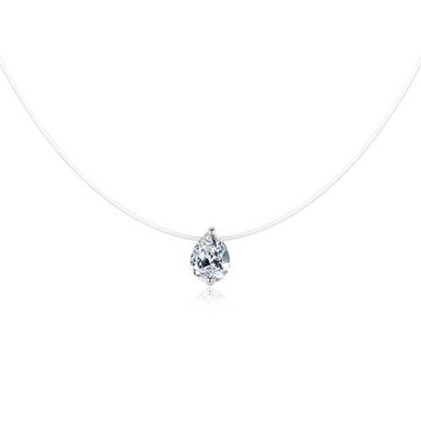 Damhalsband med sten G633 1