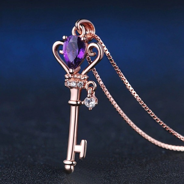 Damhalsband med nyckel M125 1