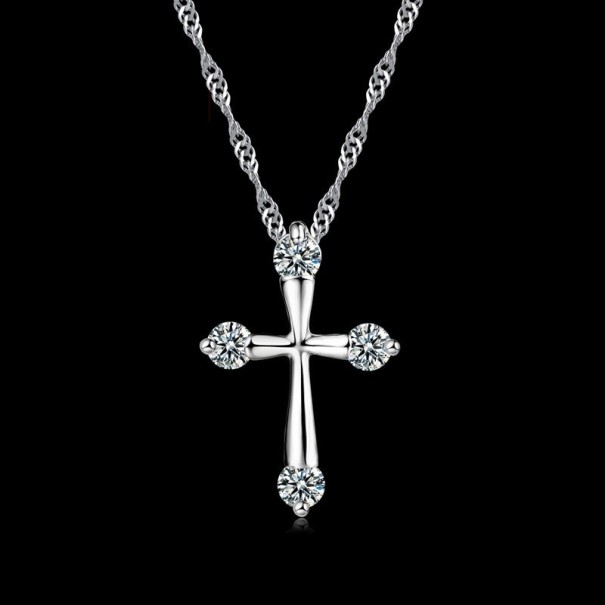 Damhalsband med kors M72 1
