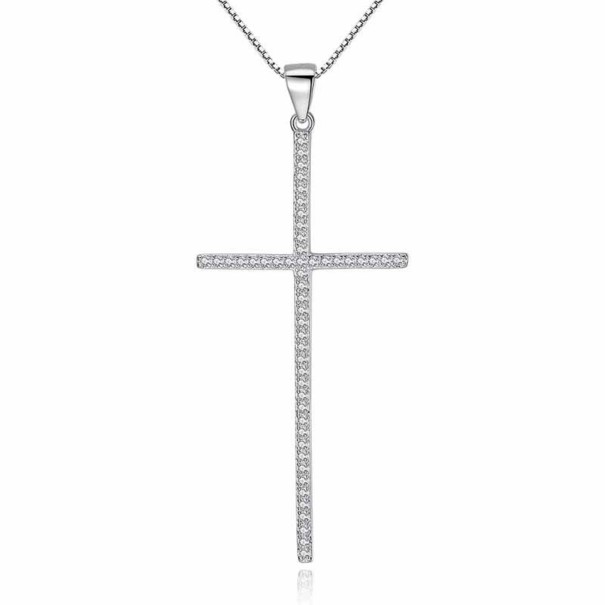 Damhalsband med kors G546 1