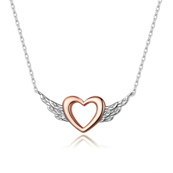 Damhalsband med ett bevingat hjärta 1