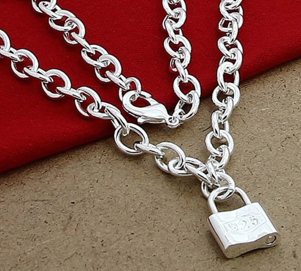 Damhalsband med lås 1