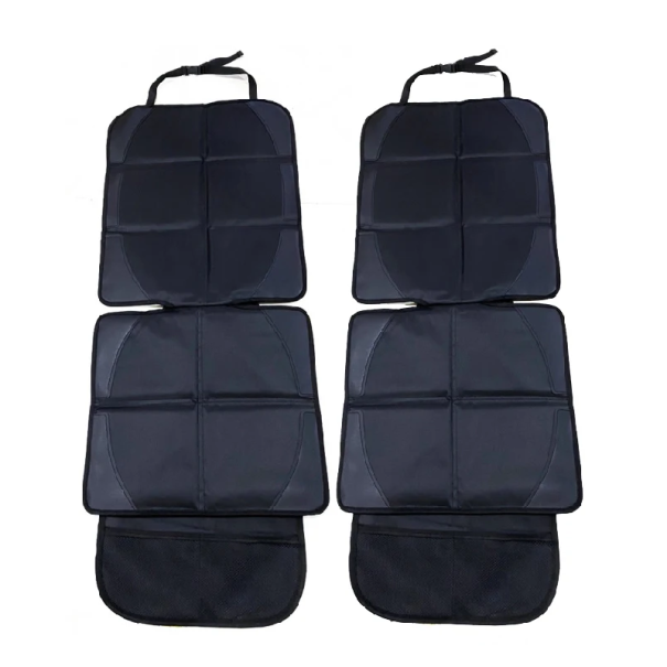 2x coprisedile auto nero con tessuto Oxford Antiscivolo traspirante resistente rivestimento interno protezione imbottitura 1