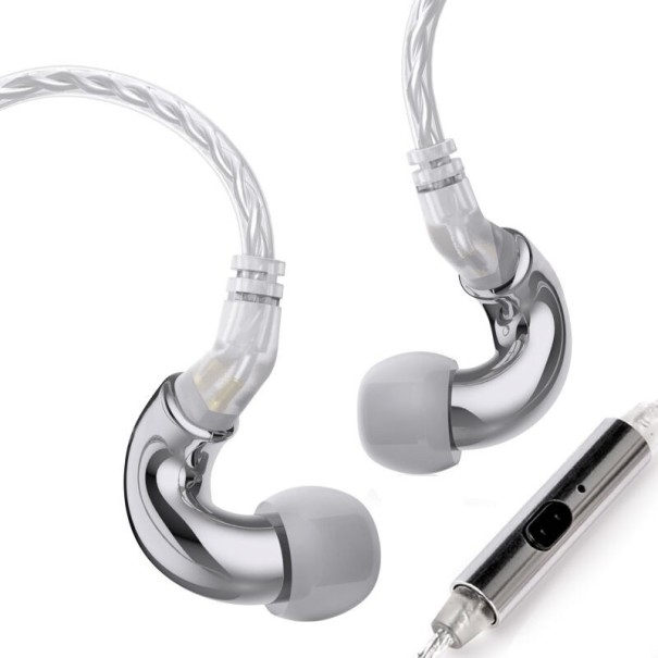 3,5 mm-es K2000 fülhallgató ezüst