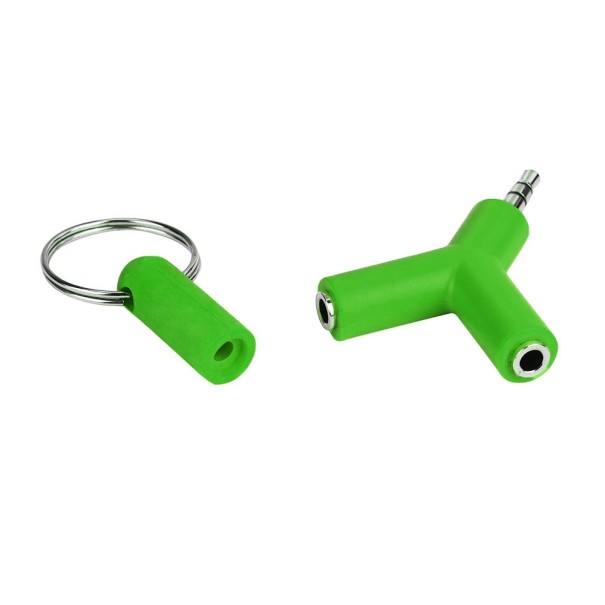 3,5 mm jack splitter A1342 grön