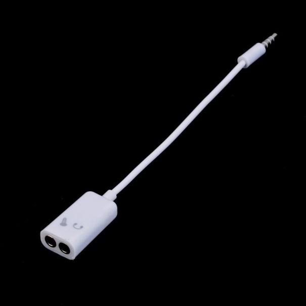 3,5 mm:n jakkijakaja K63 valkoinen