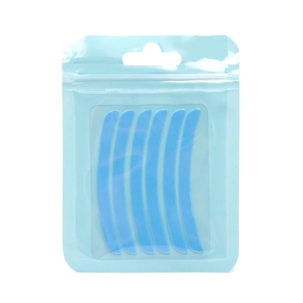 3 paar siliconen wimperspiraaltjes 6 cm Wimperlaminatie zachte siliconen pads voor het krullen en verlengen van wimpers Lash lifting set 6 stuks blauw