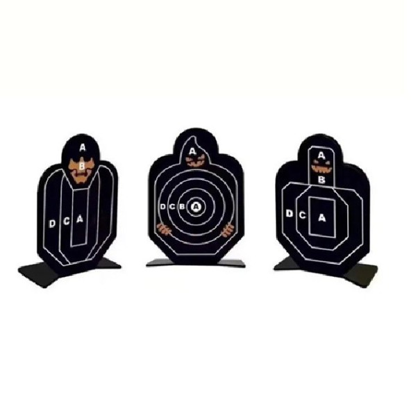 3 pz Bersaglio in acciaio da allenamento 6,2 x 4,2 x 2,3 cm Mini bersagli per tiro di precisione Lega di acciaio inossidabile Bersaglio da allenamento resistente 1