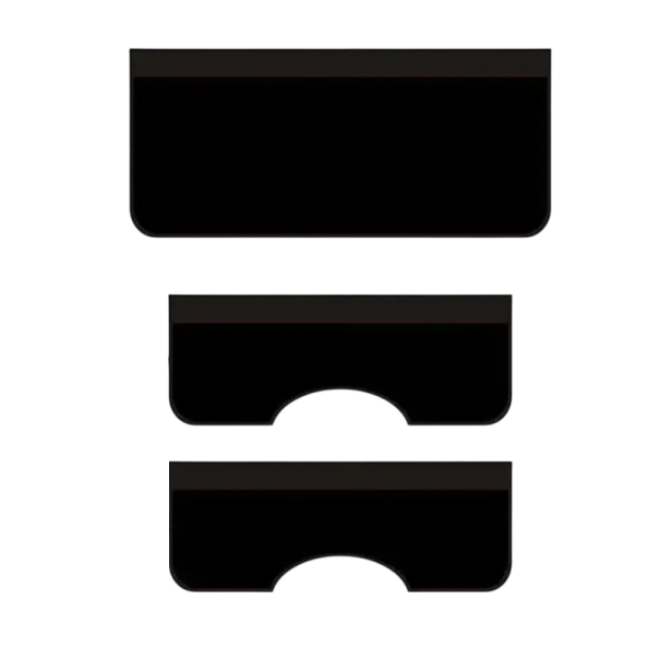 3 stuks magnetische beschermmat voor auto Spatbordbescherming 135 x 65 cm en 110 x 45 cm Universele servicebescherming voor carrosserie zwart