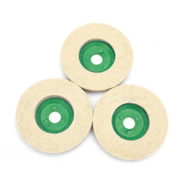 3 τμχ Δισκοί Πολυγυάλισμα 100 x 16 x 8 mm Λειαντικές και γυαλιστικές επιφάνειες Δίσκοι για γωνιακούς τροχούς γυαλίσματος μετάλλου ξύλου πλαστικού 1
