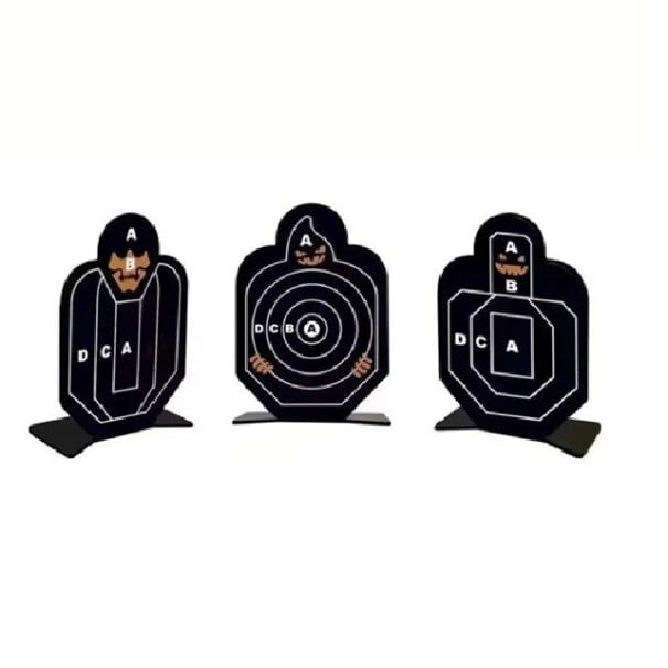 3 unidades de Blanco de acero de entrenamiento 6,2 x 4,2 x 2,3 cm Mini blancos para tiro preciso Aleación de acero inoxidable Blanco de entrenamiento 1