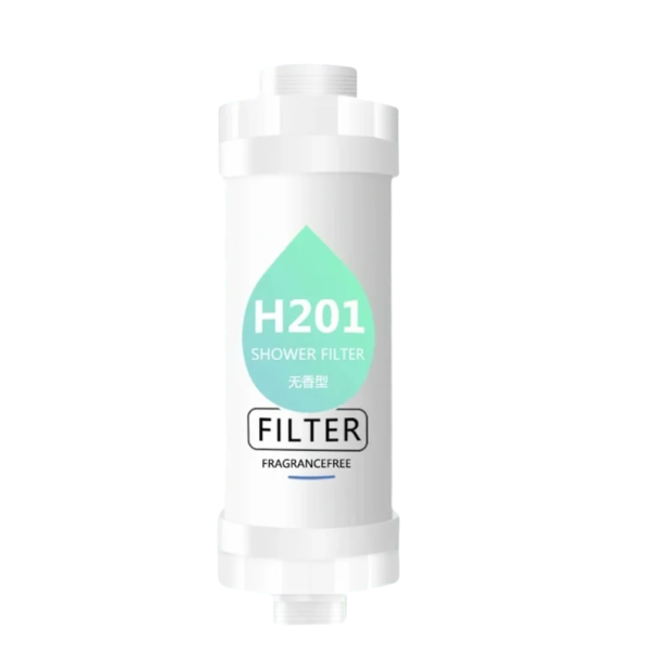 3 v 1 sprchový filter Znižuje chlór, bahno a ťažké kovy 15 x 4,4 cm Potravinársky ABS plast Biela Bez parfémovania Pre kúpanie aj sprchovanie 1