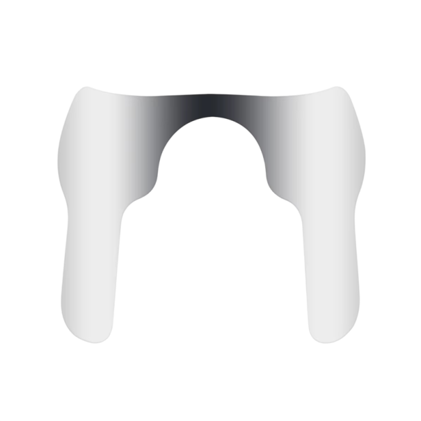 30 Pcs Shaped Metal Matrix Bands For Anterior Teeth Sectional Matrix Systems Stainless Steel Cavity Restoration Class III and IV 1