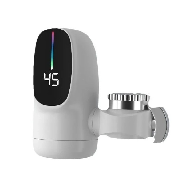 3000W elektrischer sofortiger Wassererhitzer für die Küche druckloser Erhitzer mit schneller Erwärmung und LED-Temperaturanzeige kompakte Abmessungen 150x130mm 1