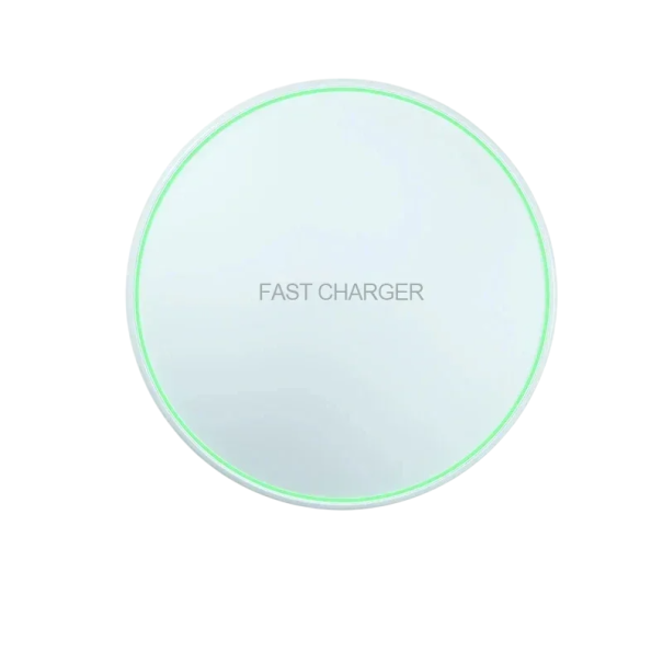 30W Wireless Fast Charger with LED Indicator without Cable in Packaging Type C Fast and Stable Charging for Phones Compatible with Multiple Brands white