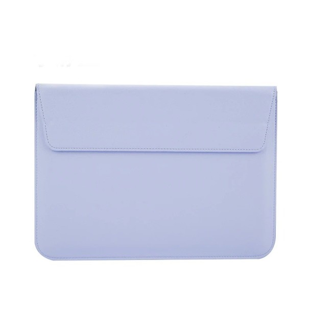 32,4 x 21,3 cm große Leder-Laptoptasche für MacBook Huawei 11 Zoll hellviolett