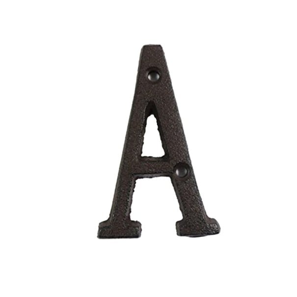 Lettre décorative en fer C527 A