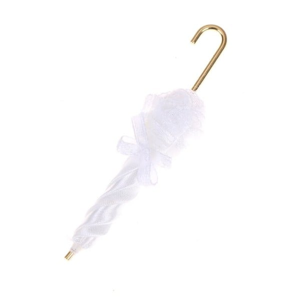 Parasol dla lalki Barbie biały