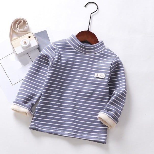 Sudadera de manga larga para niños azul oscuro 6