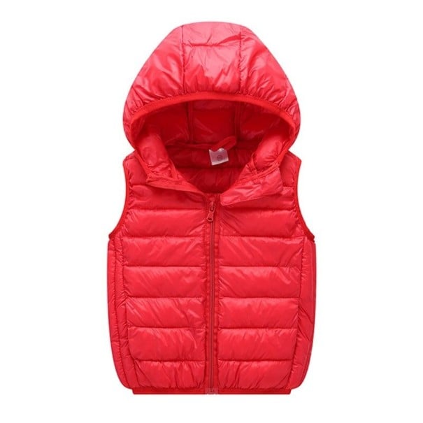 Chaleco acolchado infantil L1838 rojo 8