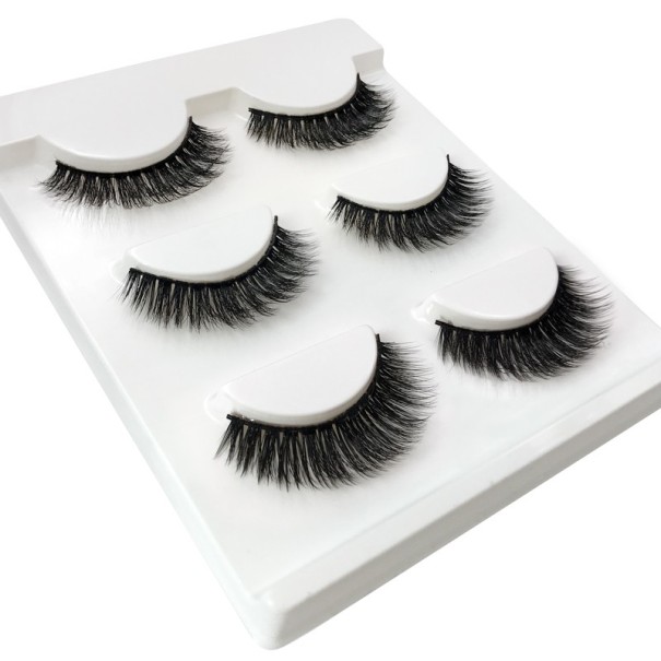 3D Artificial Lashes - 3 Pairs 1