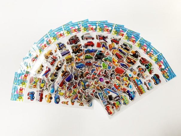 3D-Aufkleber für Kinder 3