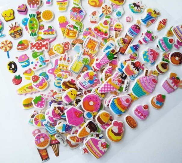 3D autocolantes E122 2