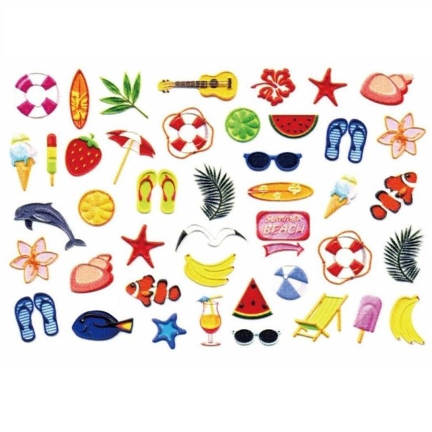 3D autocolantes para unhas P3350 2