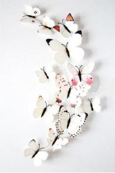 3D Butterfly Wall Decorations - 12 pcs 6