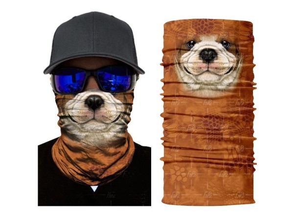 3D djurhalsduk för män J3368 10