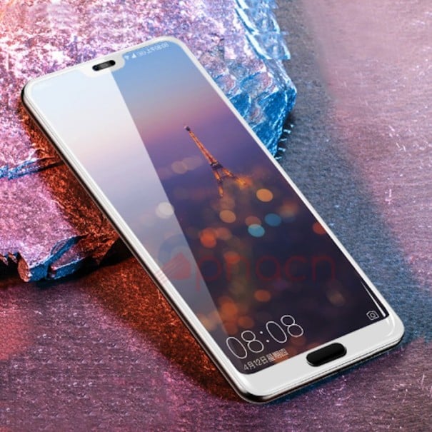 3D edzett üveg Huawei J2306-hoz fehér P20 Pro