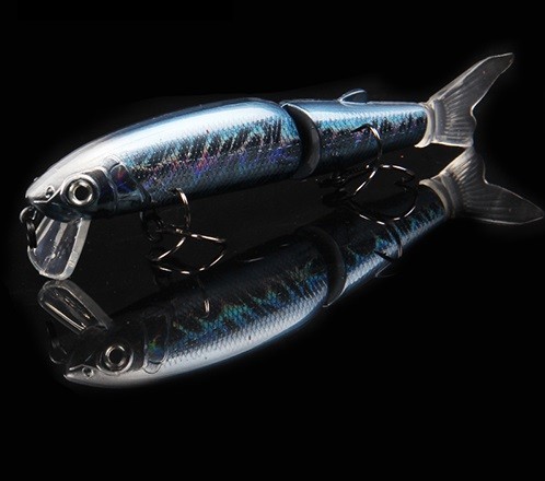 3D Fish Eye Lure J3213 regnbågsfärgad