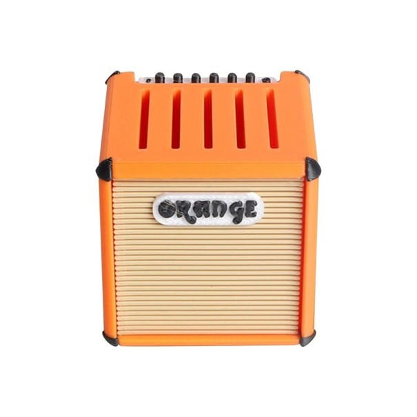 3D grote capaciteit draagbare plectrumhouder waterdichte en stofdichte gitaaraccessoires organizer neutrale kleuren oranje