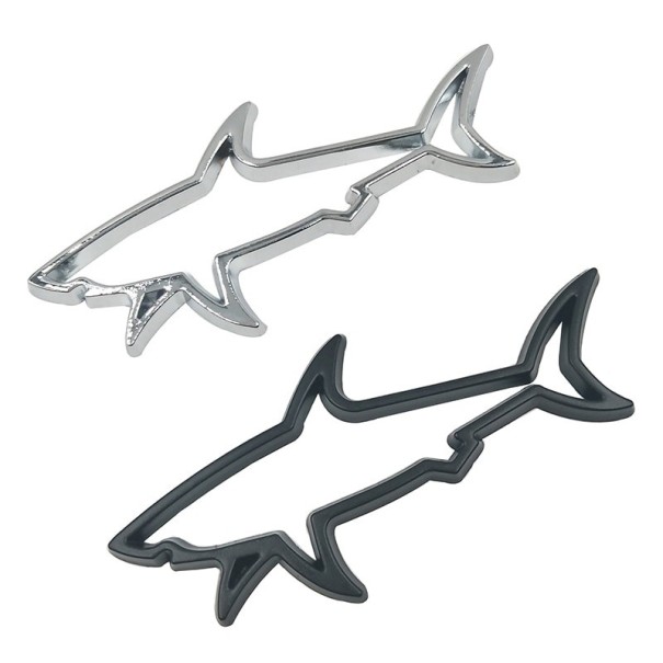 3D haai auto sticker