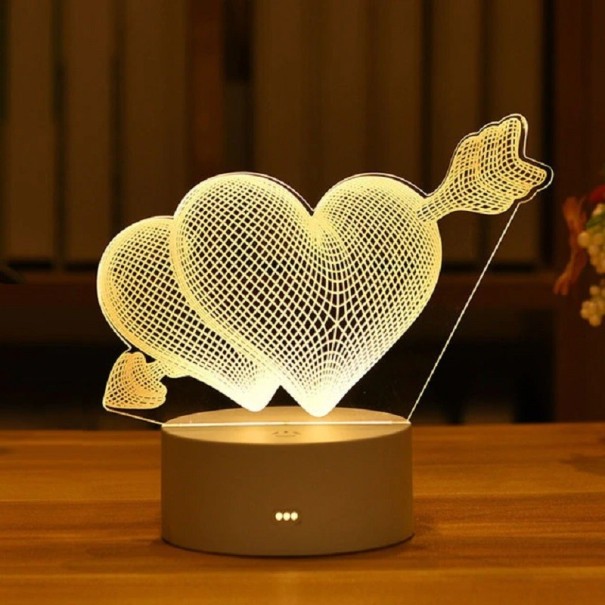 3D illusionslampa 8