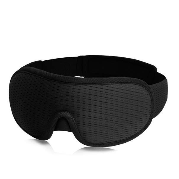 3D maska na spanie čierna