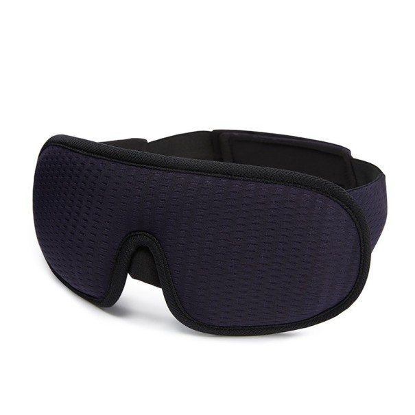 3D maska na spanie tmavo modrá