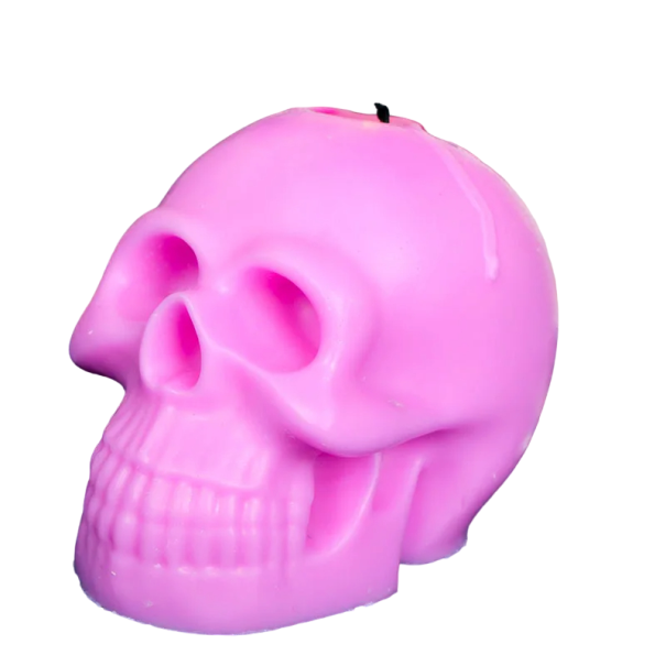 3D silicon mucegai lumânări matriță mic craniu craniu uman lumânare decorativă lumânări lucrate manual lumânări decorațiuni de Halloween 5.4x4cm 1