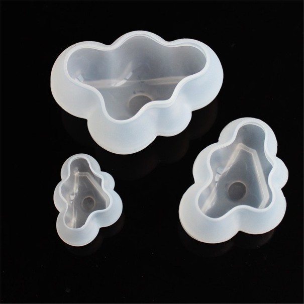 3D silikonform med ett moln M
