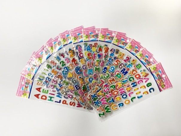 3D Stickers for Children 1