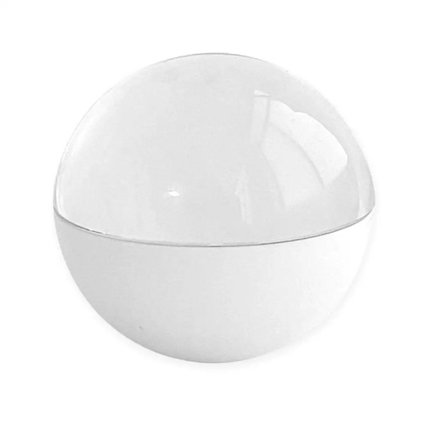 3D video křišťálová koule s 360° prostorovým zvukem paměť 4 GB průměr 70 mm ABS plast a sklo baterie 800 mAh na fotky a vzpomínky bílá