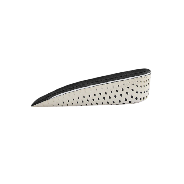 4 cm Black Height Increasing Insoles Comfortable Gel Orthopaedic Foot Cushions 1