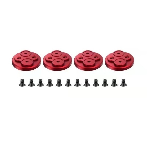 4 fundas protectoras de motor para DJI Mini 2/Mini SE rojo 1