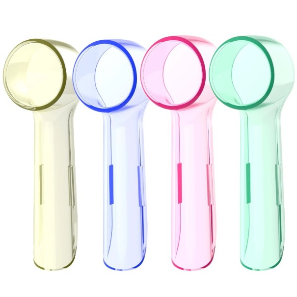 4 Pack Toothbrush Head Covers Dust Resistant Compatible with Braun Oral-B Electric Toothbrush Plastic Head Protectors multicolour