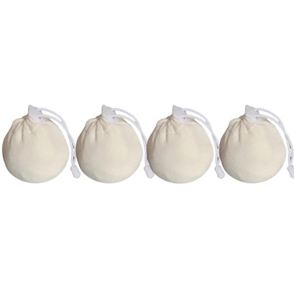 4 stk. chalk ball sportskridt 56 g skridsikkert pulver i pose til fitness og fast greb 1