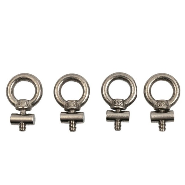 4 unidades de topes para perfil de toldo de acero inoxidable 304 Plateado 6 mm Accesorios para autocaravanas Tornillos M4x12mmx6mm Piezas 1