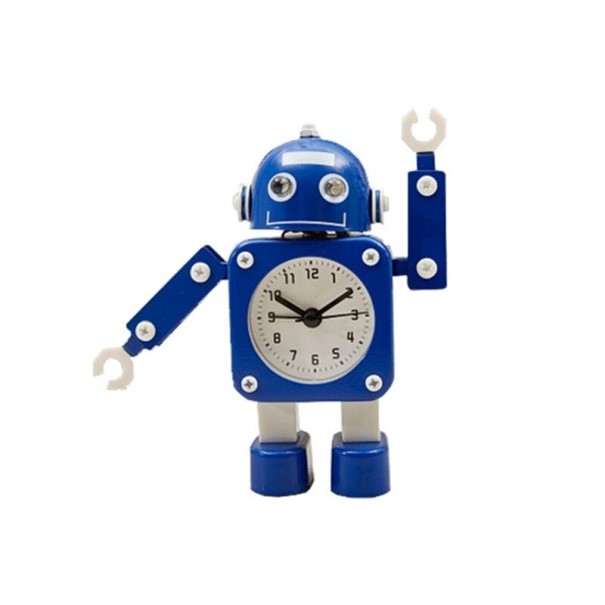 Robotklocka för barn blå